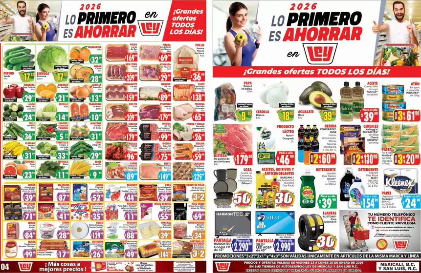 Catálogo Casa Ley en Ciudad de Allende | Excelente oferta para cazadores de gangas | 2026-01-23T00:00:00.000Z - 2026-01-26T00:00:00.000Z