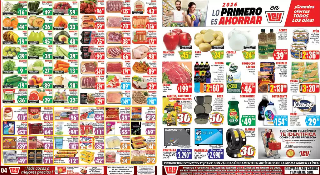 Catálogo Casa Ley en Benito Juárez (CDMX) | Gangas exclusivas | 2026-01-24T00:00:00.000Z - 2026-01-26T00:00:00.000Z