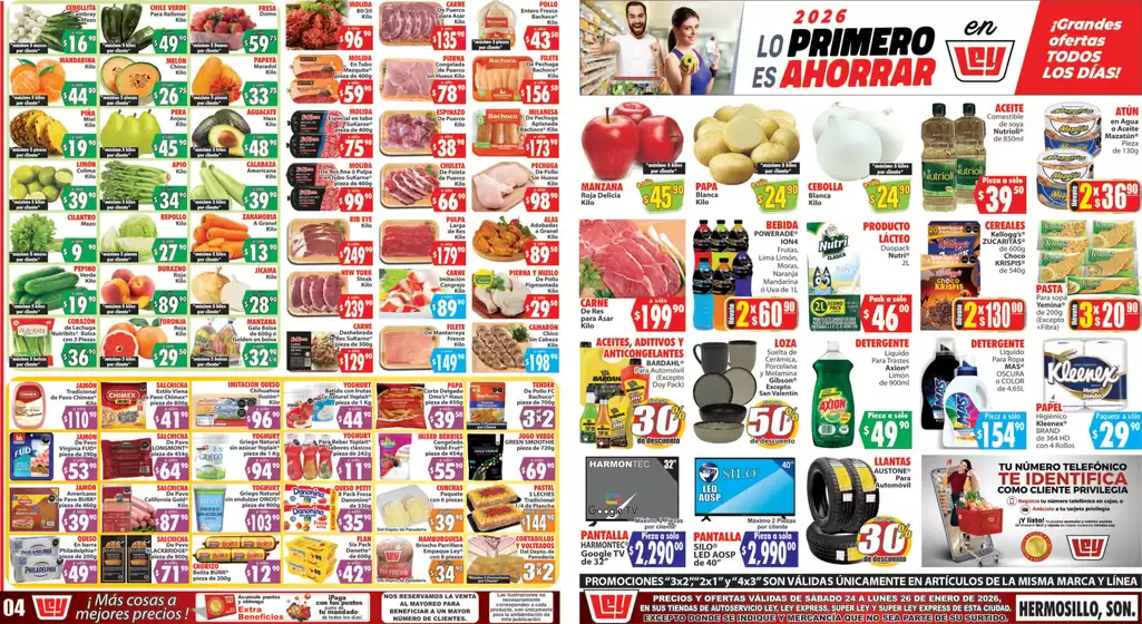 Catálogo Casa Ley en Benito Juárez (CDMX) | Ofertas principales para ahorradores | 2026-01-24T00:00:00.000Z - 2026-01-26T00:00:00.000Z