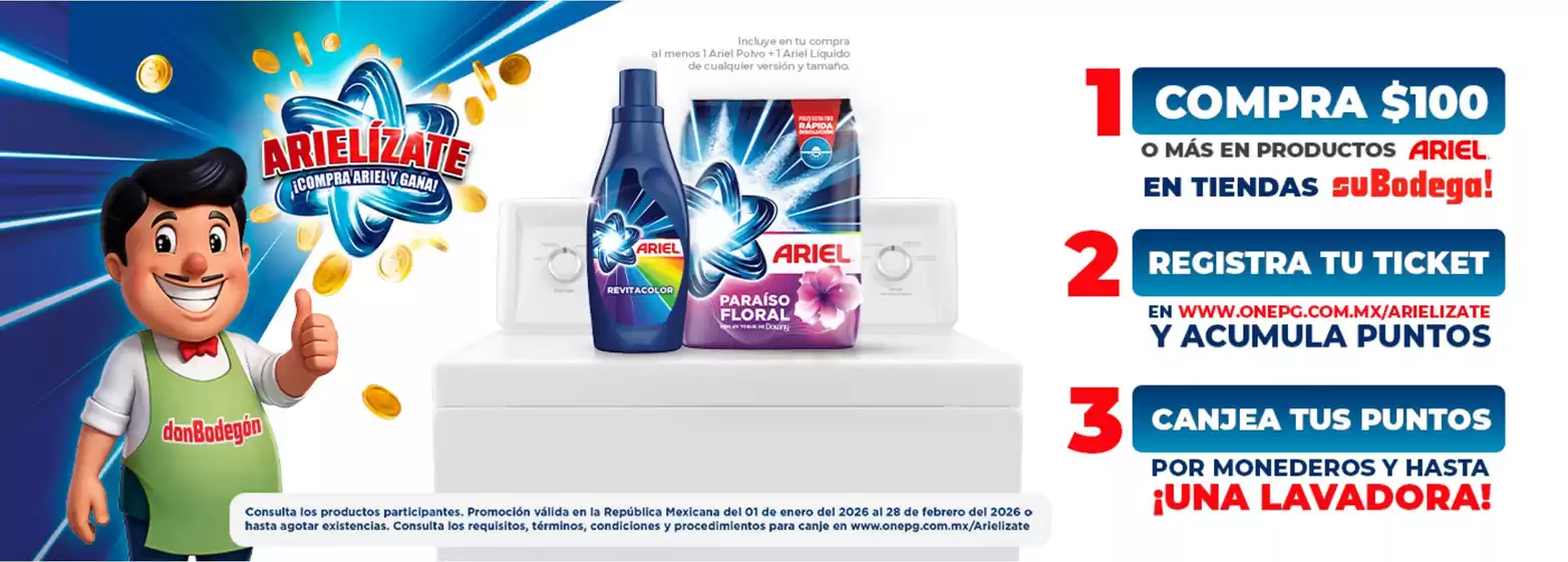 Catálogo SuBodega en Pachuca de Soto | Nuestras mejores ofertas para ti | 2026-01-01T00:00:00.000Z - 2026-02-28T00:00:00.000Z