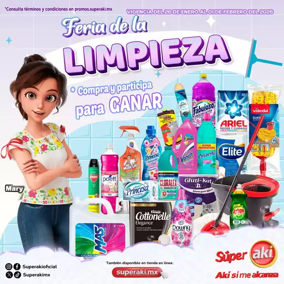 Catálogo Súper Aki en Pachuca de Soto | Ofertas Súper Aki | 2026-01-26T00:00:00.000Z - 2026-02-01T00:00:00.000Z