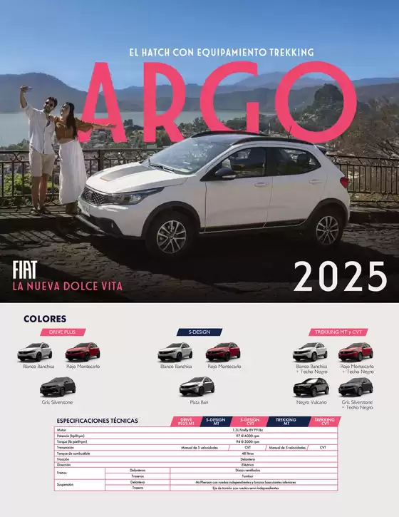 Catálogo Fiat en Toluca de Lerdo | Fiat Argo 26 | 2026-01-27T00:00:00.000Z - 2027-06-30T00:00:00.000Z