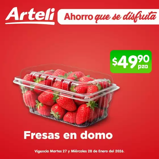 Catálogo Arteli express en Tepic | Promociones actuales | 2026-01-27T00:00:00.000Z - 2026-01-28T00:00:00.000Z