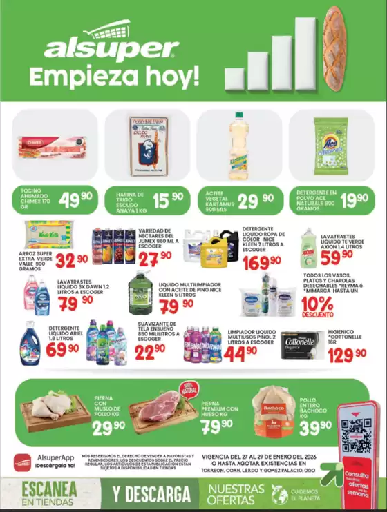 Catálogo Alsuper en Tepic | Alsuper Laguna | 2026-01-27T00:00:00.000Z - 2026-01-29T00:00:00.000Z