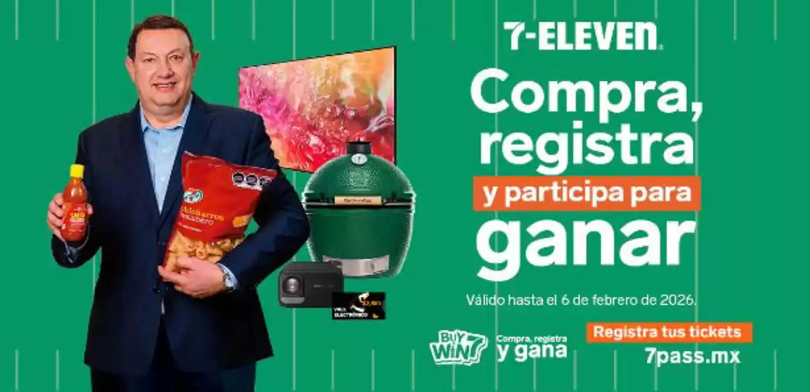 Catálogo 7-eleven en Ciudad del Carmen (Campeche) | Promociones | 2026-01-29T00:00:00.000Z - 2026-02-06T00:00:00.000Z