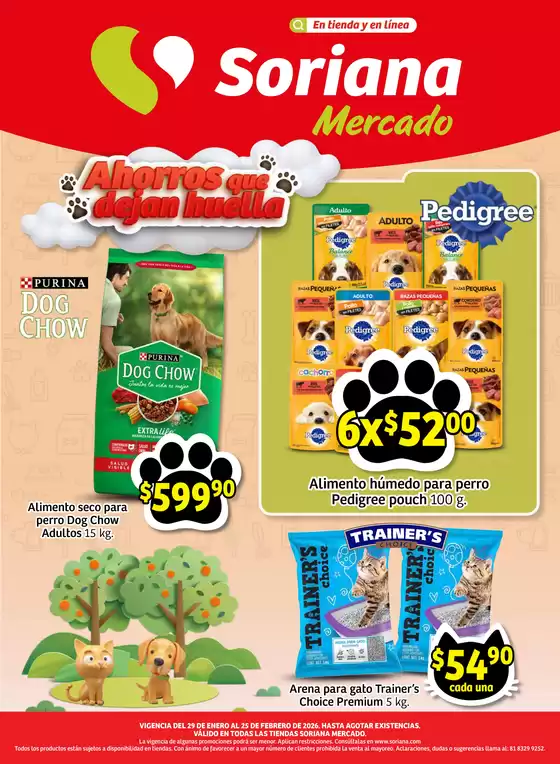 Catálogo Soriana Mercado en Zamora de Hidalgo | Ofertas Soriana Mercado | 2026-01-29T00:00:00.000Z - 2026-02-25T00:00:00.000Z