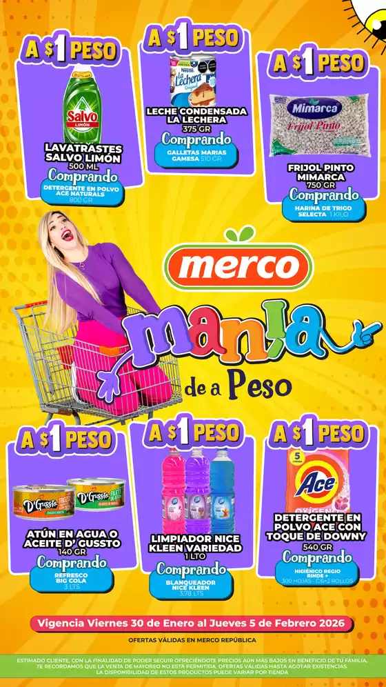 Catálogo Merco en Ciudad de México | Folleto semanal del 30 de Enero al 5 Febrero REPUBLICA | 2026-01-30T00:00:00.000Z - 2026-02-05T00:00:00.000Z