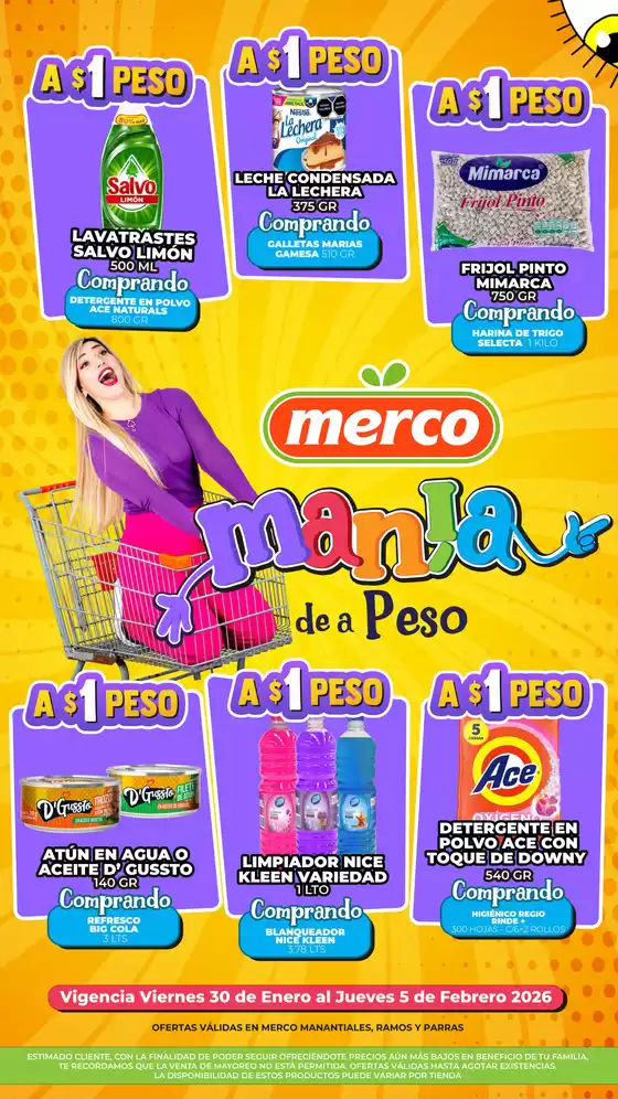 Catálogo Merco en Ciudad de México | Folleto semanal del 30 de Enero al 5 Febrero NL | 2026-01-30T00:00:00.000Z - 2026-02-05T00:00:00.000Z