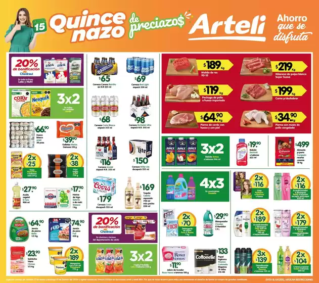 Catálogo Arteli express en Ciudad de Apizaco | Ofertas Arteli express | 2026-01-30T00:00:00.000Z - 2026-02-01T00:00:00.000Z