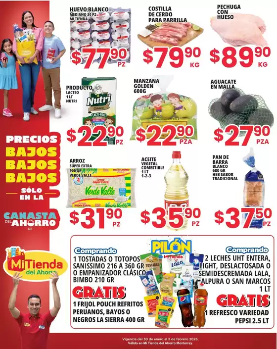 Catálogo Mi Tienda del Ahorro | Ofertas principales para todos los cazadores de gangas | 2026-01-30T00:00:00.000Z - 2026-02-02T00:00:00.000Z