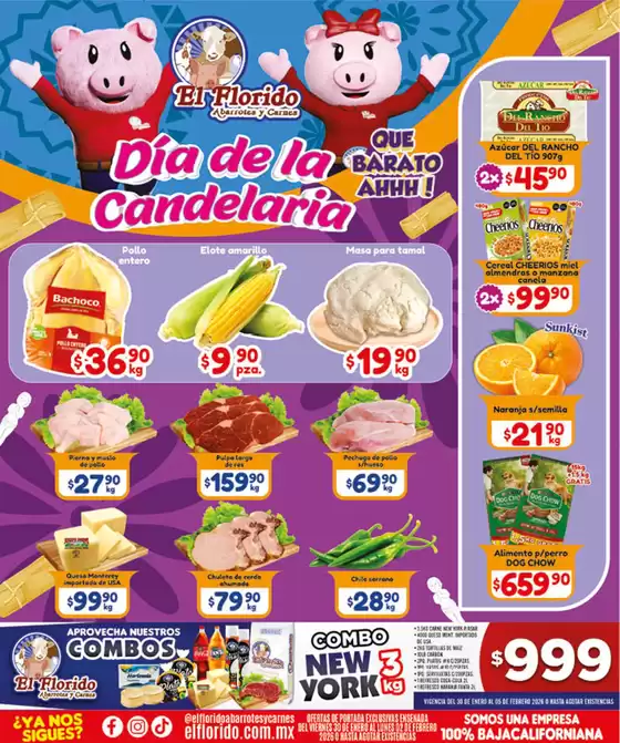 Catálogo El Florido | Ofertas principales y descuentos | 2026-01-30T00:00:00.000Z - 2026-02-02T00:00:00.000Z