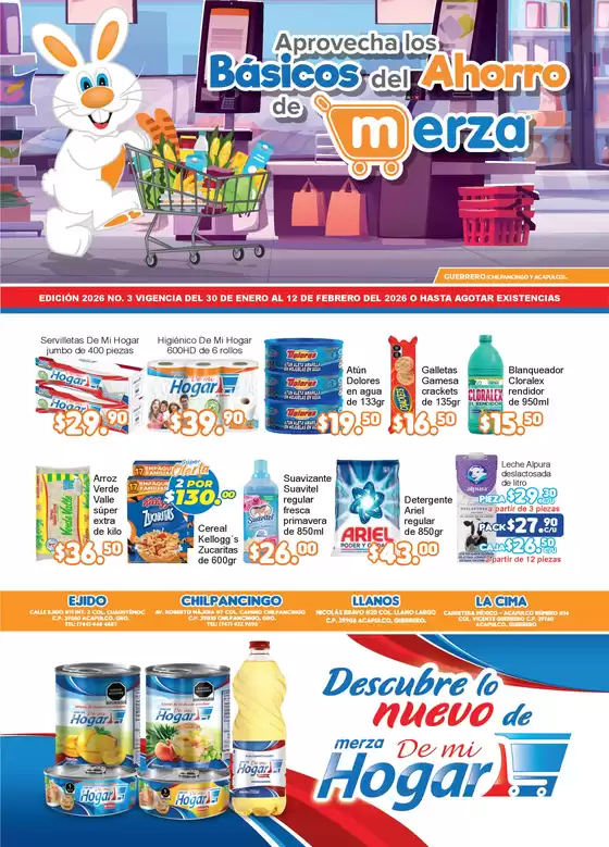 Catálogo Merza en Venceremos | Nuestras mejores ofertas para ti | 2026-01-30T00:00:00.000Z - 2026-02-12T00:00:00.000Z