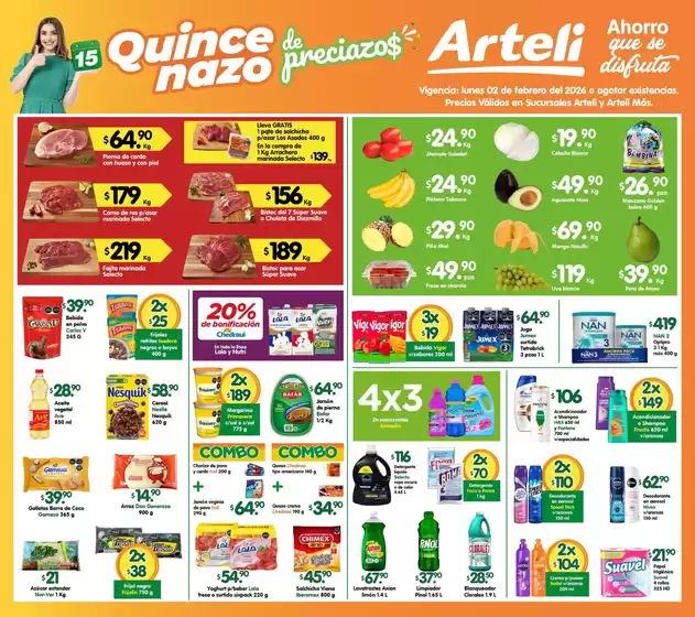 Catálogo Arteli en Iztapalapa | Nuestras mejores ofertas para ti | 2026-02-02T00:00:00.000Z - 2026-02-02T00:00:00.000Z