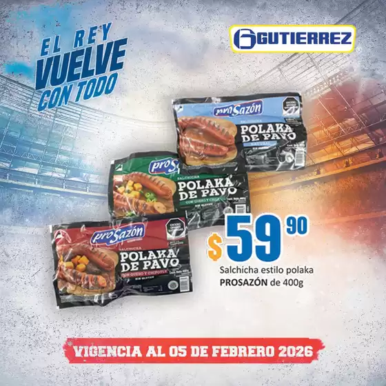 Catálogo Super Gutierrez en Iztapalapa | Ofertas y gangas exclusivas | 2026-02-02T00:00:00.000Z - 2026-02-05T00:00:00.000Z
