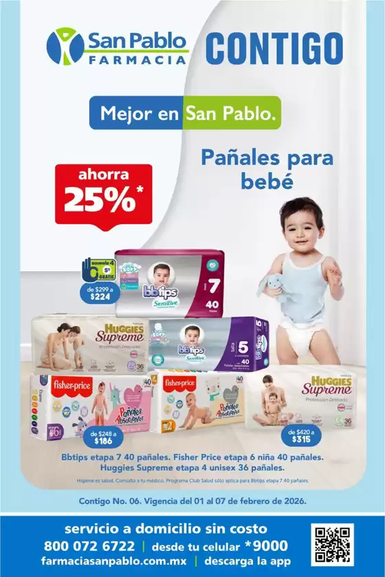 Catálogo Farmacia San Pablo en Bucerías | Ofertas Farmacias San Pablo | 2026-02-01T00:00:00.000Z - 2026-02-07T00:00:00.000Z