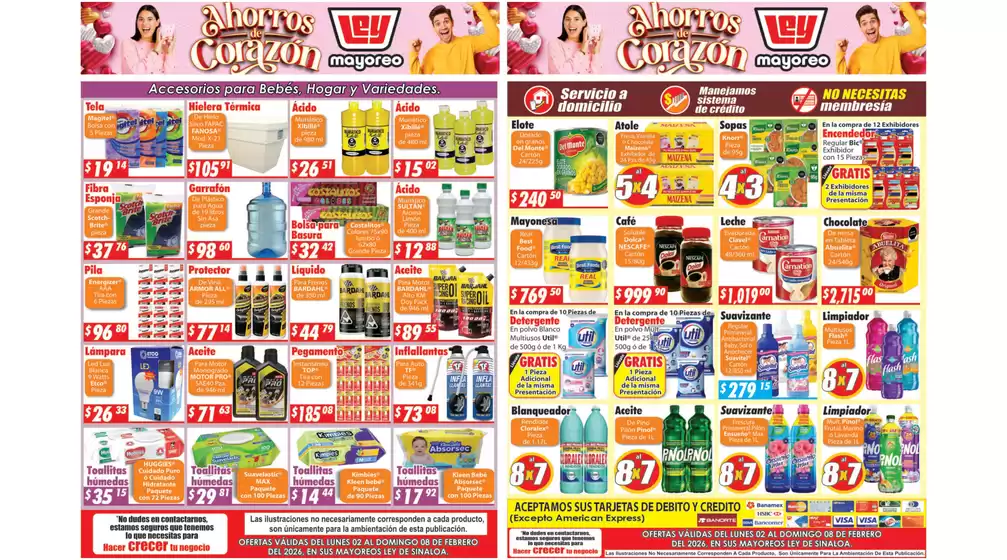 Catálogo Casa Ley en Cuernavaca | Ofertas principales para todos los clientes | 2026-02-02T00:00:00.000Z - 2026-02-08T00:00:00.000Z