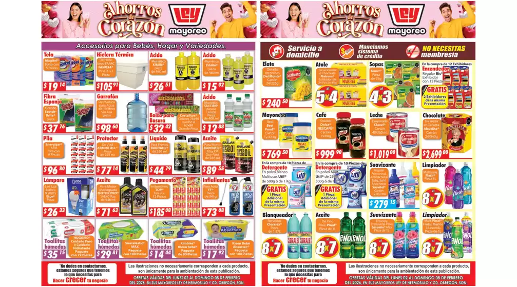 Catálogo Casa Ley en Cuernavaca | Ofertas principales para ahorradores | 2026-02-02T00:00:00.000Z - 2026-02-08T00:00:00.000Z