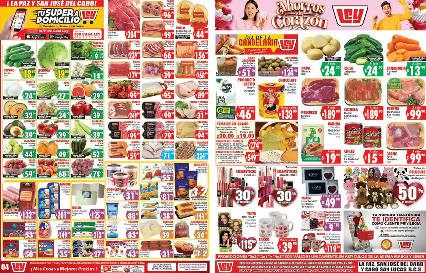 Catálogo Casa Ley en Cuernavaca | Nuestras mejores gangas | 2026-01-31T00:00:00.000Z - 2026-02-02T00:00:00.000Z