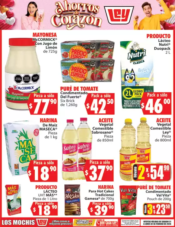 Catálogo Casa Ley en Cruz de Huanacaxtle | Ahorra ahora con nuestras ofertas | 2026-01-31T00:00:00.000Z - 2026-02-02T00:00:00.000Z