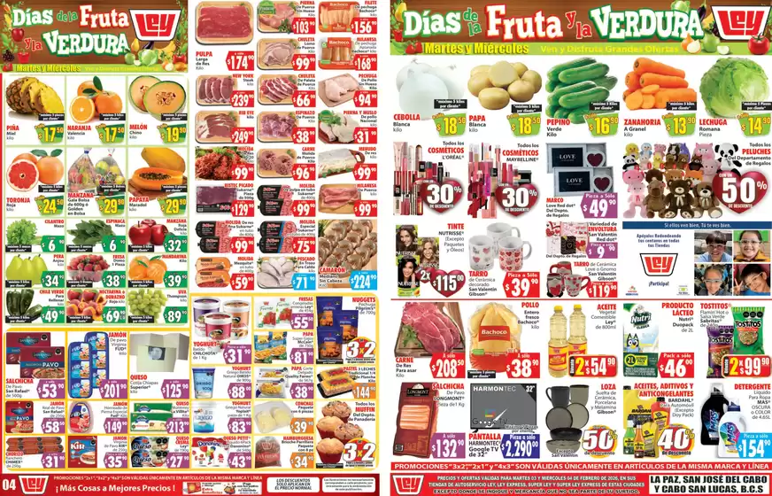 Catálogo Casa Ley en Obregón (Estancitas) | Descubre ofertas atractivas | 2026-02-03T00:00:00.000Z - 2026-02-04T00:00:00.000Z