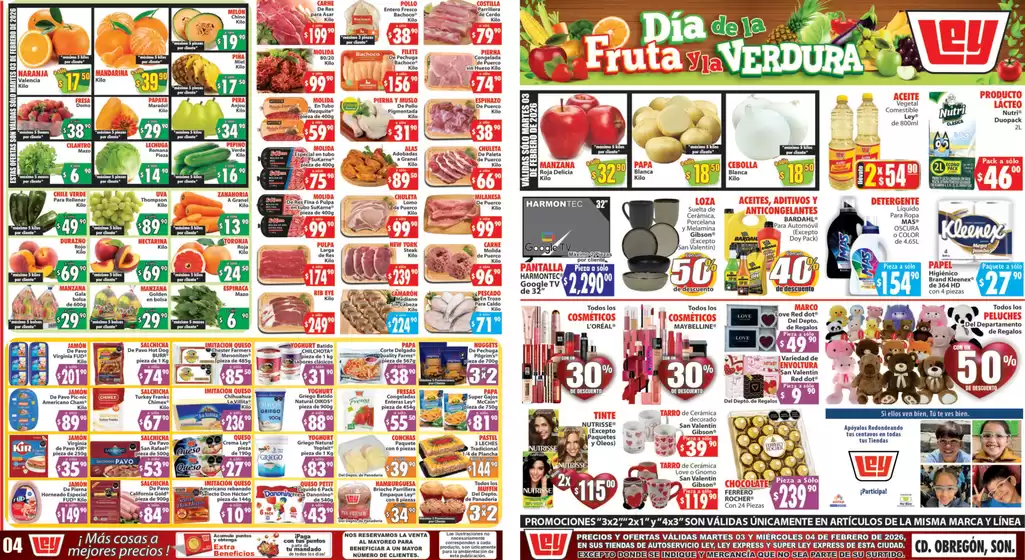 Catálogo Casa Ley en Obregón (Estancitas) | Descuentos y promociones | 2026-02-03T00:00:00.000Z - 2026-02-04T00:00:00.000Z