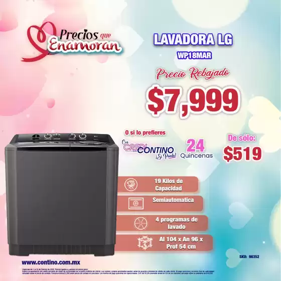 Catálogo Contino en San Pedro Garza García | Ofertas para cazadores de gangas | 2026-02-01T00:00:00.000Z - 2026-02-28T00:00:00.000Z