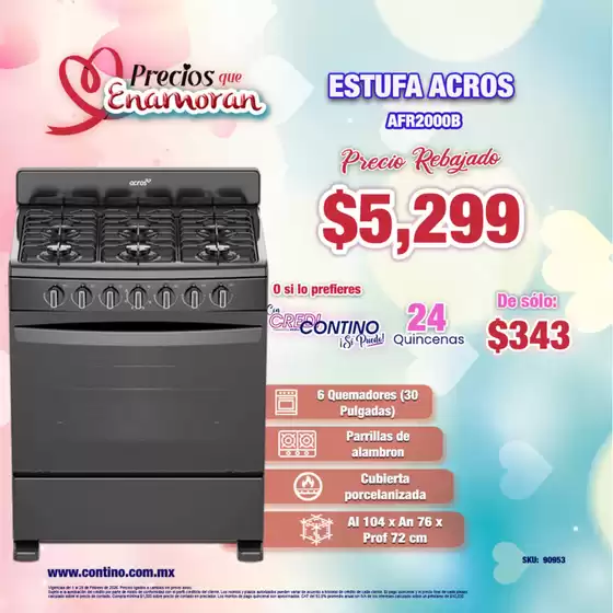 Catálogo Contino en Toluca de Lerdo | Nuestras mejores ofertas para ti | 2026-02-01T00:00:00.000Z - 2026-02-28T00:00:00.000Z