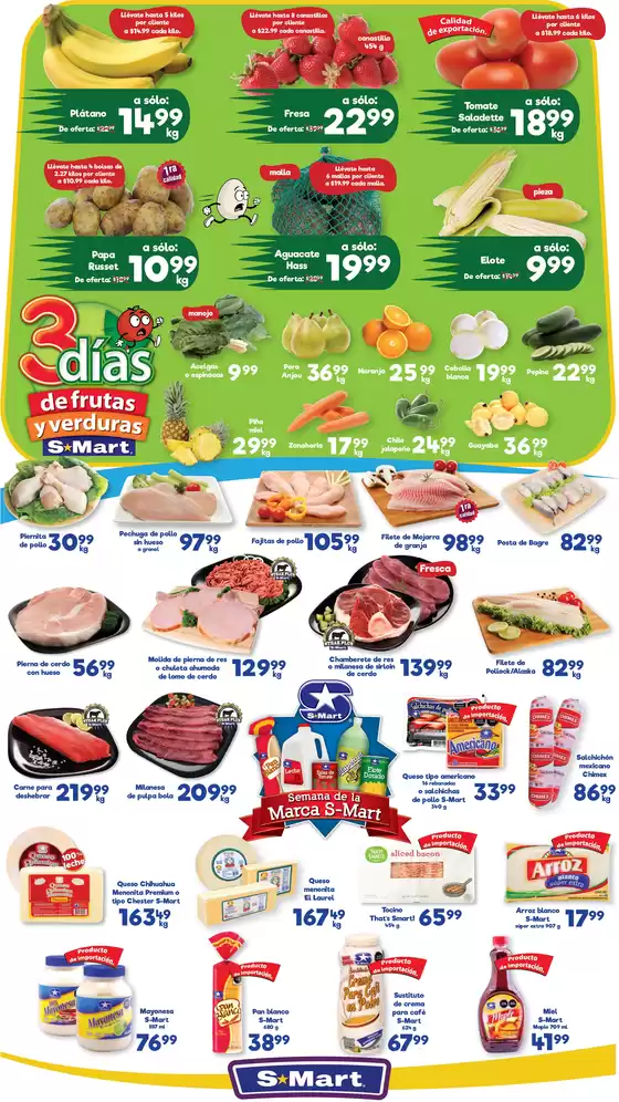 Catálogo S-Mart en Tijuana | Ofertas S-Mart chihuahua | 2026-02-05T00:00:00.000Z - 2026-02-05T00:00:00.000Z