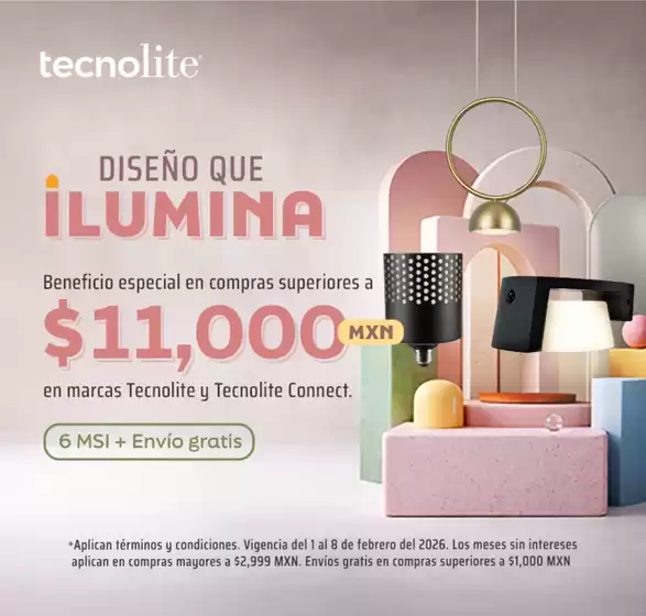 Catálogo Tecnolite en Xochimilco | Ofertas y gangas exclusivas | 2026-02-01T00:00:00.000Z - 2026-02-08T00:00:00.000Z