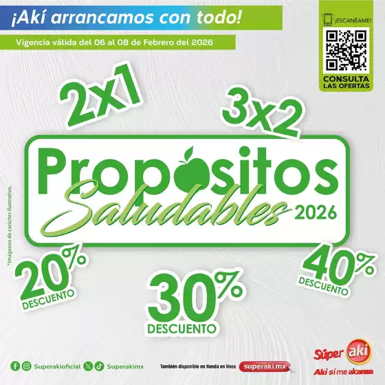 Catálogo Súper Aki en San Francisco del Rincón | Ofertas Súper Aki | 2026-02-06T00:00:00.000Z - 2026-02-08T00:00:00.000Z