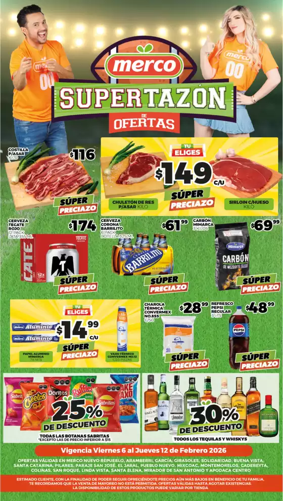 Catálogo Merco | Folleto semanal del 6 al 12 Febrero NL | 2026-02-06T00:00:00.000Z - 2026-02-12T00:00:00.000Z