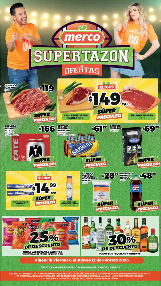 Catálogo Merco | Folleto semanal del 6 al 12 Febrero MVA | 2026-02-06T00:00:00.000Z - 2026-02-12T00:00:00.000Z