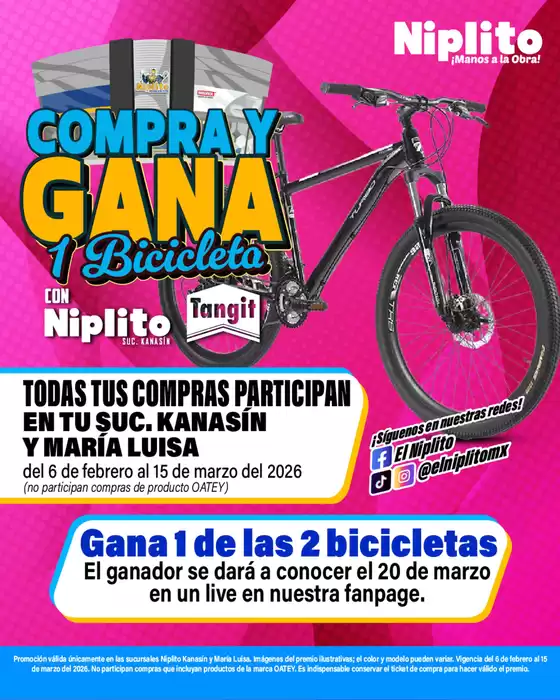 Catálogo Niplito en Mexicali | Ofertas Niplito | 2026-02-06T00:00:00.000Z - 2026-03-15T00:00:00.000Z