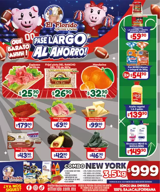Catálogo El Florido en San Luis de la Paz | Ofertas exclusivas para nuestros clientes | 2026-02-06T00:00:00.000Z - 2026-02-12T00:00:00.000Z