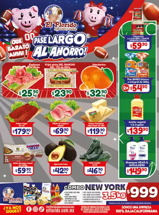 Catálogo El Florido en San Luis de la Paz | Ofertas y promociones actuales | 2026-02-06T00:00:00.000Z - 2026-02-12T00:00:00.000Z