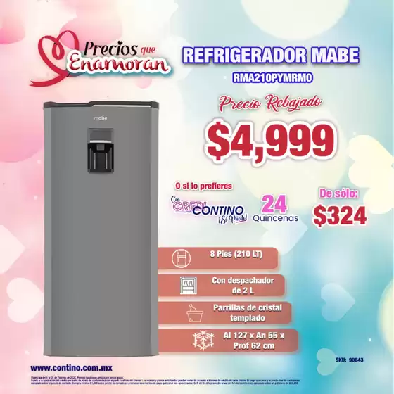 Catálogo Contino en San Luis de la Paz | Ofertas principales para todos los cazadores de gangas | 2026-02-01T00:00:00.000Z - 2026-02-28T00:00:00.000Z