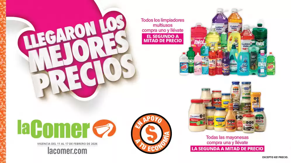 Catálogo La Comer en Coyoacán | Llegaron los Mejores Precios | 2026-02-11T00:00:00.000Z - 2026-02-17T00:00:00.000Z