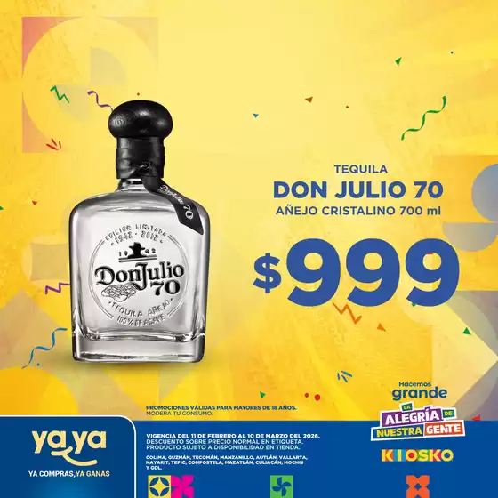 Catálogo Kiosko en Guadalupe (Zacatecas) | Fiesta | 2026-02-11T00:00:00.000Z - 2026-03-10T00:00:00.000Z