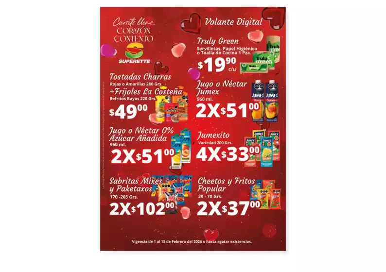 Catálogo Superette en Ciudad Juárez | Folleto | 2026-02-13T00:00:00.000Z - 2026-02-15T00:00:00.000Z