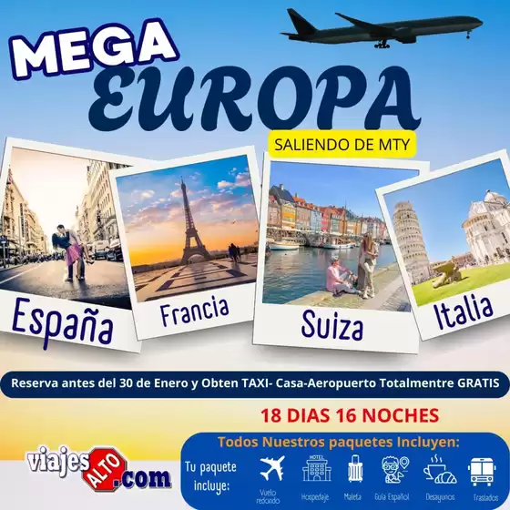 Catálogo Viajes Alto en Monterrey | Ofertas principales para todos los clientes | 2026-02-13T00:00:00.000Z - 2026-02-27T00:00:00.000Z