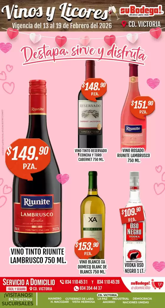 Catálogo SuBodega en Xalapa-Enríquez | Ofertas SuBodega | 2026-02-13T00:00:00.000Z - 2026-02-19T00:00:00.000Z