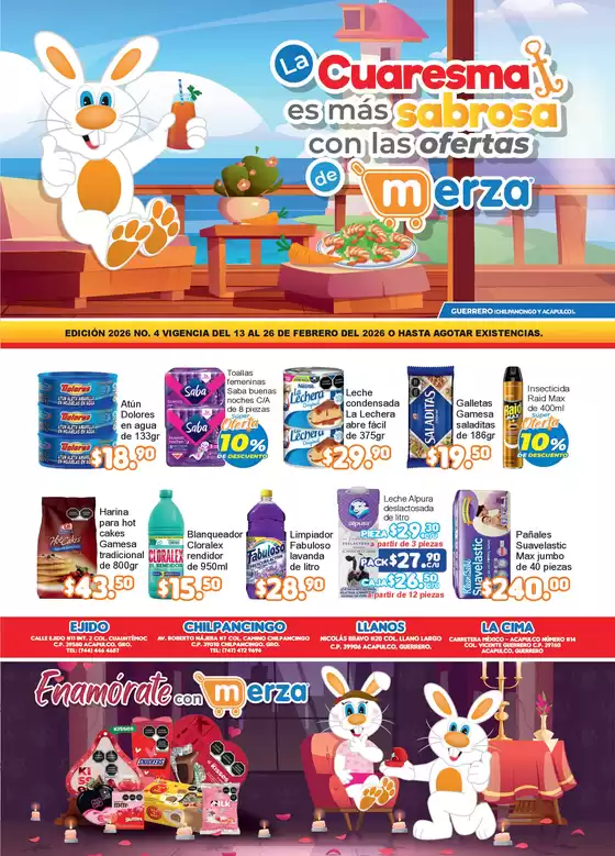 Catálogo Merza en Cocula (Jalisco) | Ahorra ahora con nuestras ofertas | 2026-02-13T00:00:00.000Z - 2026-02-26T00:00:00.000Z