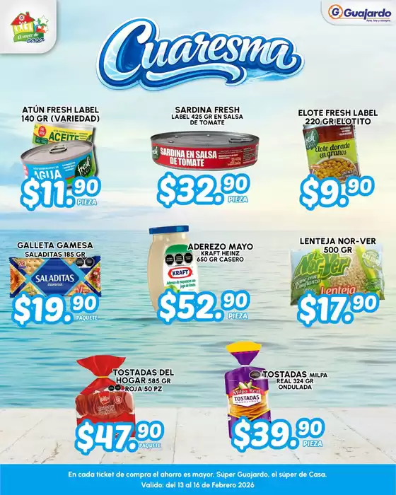 Catálogo Guajardo en Tecomán | Ofertas Guajardo | 2026-02-13T00:00:00.000Z - 2026-02-16T00:00:00.000Z