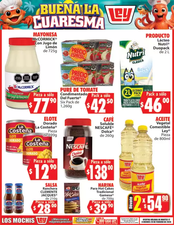 Catálogo Casa Ley en Tuxtla Chico | Ahorra ahora con nuestras ofertas | 2026-02-17T00:00:00.000Z - 2026-02-20T00:00:00.000Z