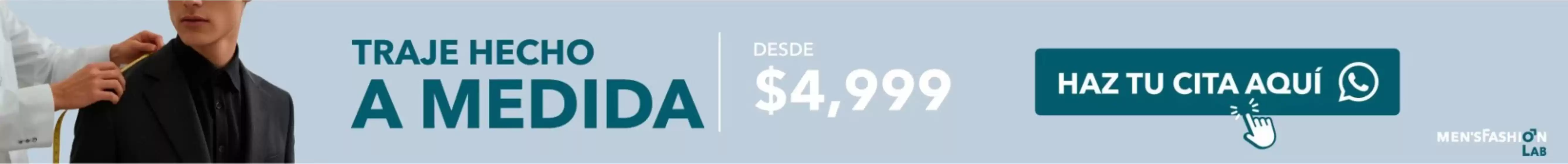Catálogo Men's Fashion en San Pedro Garza García | Promo | 2026-02-18T00:00:00.000Z - 2026-02-28T00:00:00.000Z