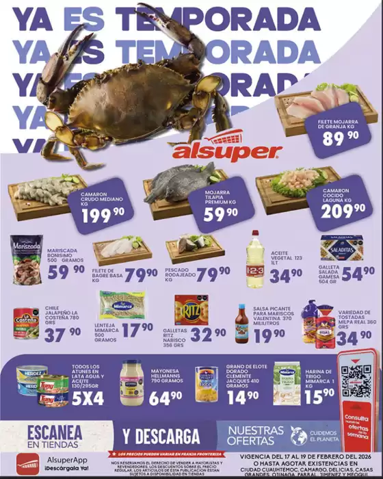 Catálogo Alsuper en Comalcalco | Alsuper Chihuahua-estado | 2026-02-17T00:00:00.000Z - 2026-02-19T00:00:00.000Z