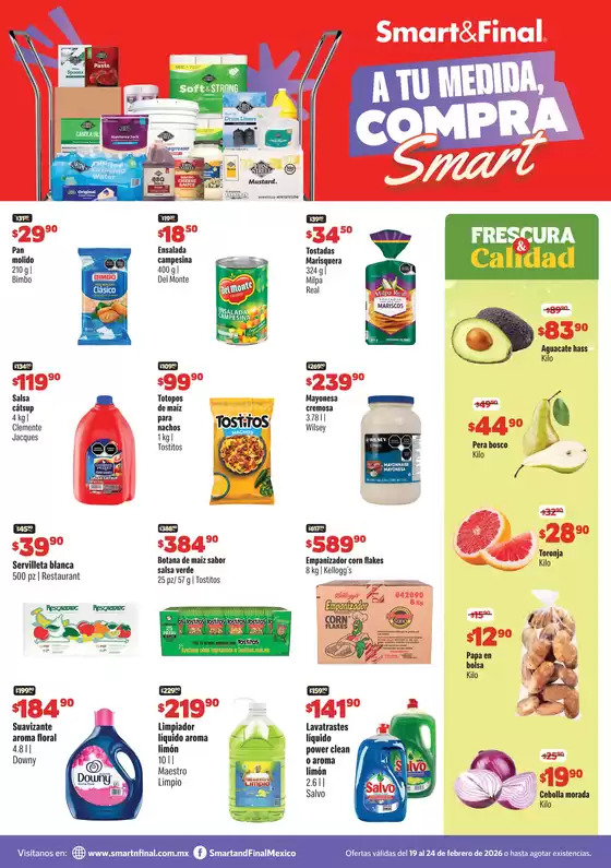 Catálogo Smart & Final en Tijuana | SF Ft 19 24 FEB DIGITAL SUCURSALES | 2026-02-19T00:00:00.000Z - 2026-02-24T00:00:00.000Z