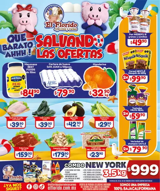 Catálogo El Florido en Tijuana | Ofertas especiales atractivas para todos | 2026-02-20T00:00:00.000Z - 2026-02-26T00:00:00.000Z