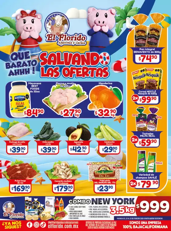 Catálogo El Florido en Tijuana | Excelente oferta para todos los clientes | 2026-02-20T00:00:00.000Z - 2026-02-28T00:00:00.000Z