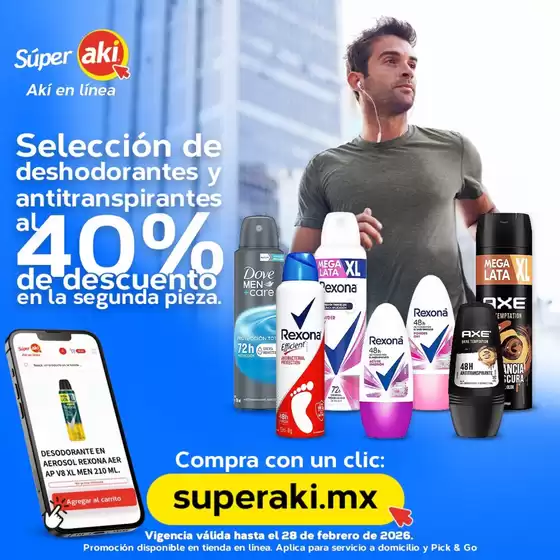 Catálogo Súper Aki en Tlaquepaque | Ofertas y gangas exclusivas | 2026-02-23T00:00:00.000Z - 2026-02-28T00:00:00.000Z